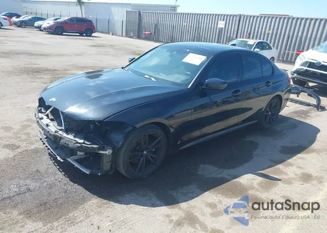 2021 BMW 330I из США, поврежденный, VIN 3MW5R1J03M8B91972